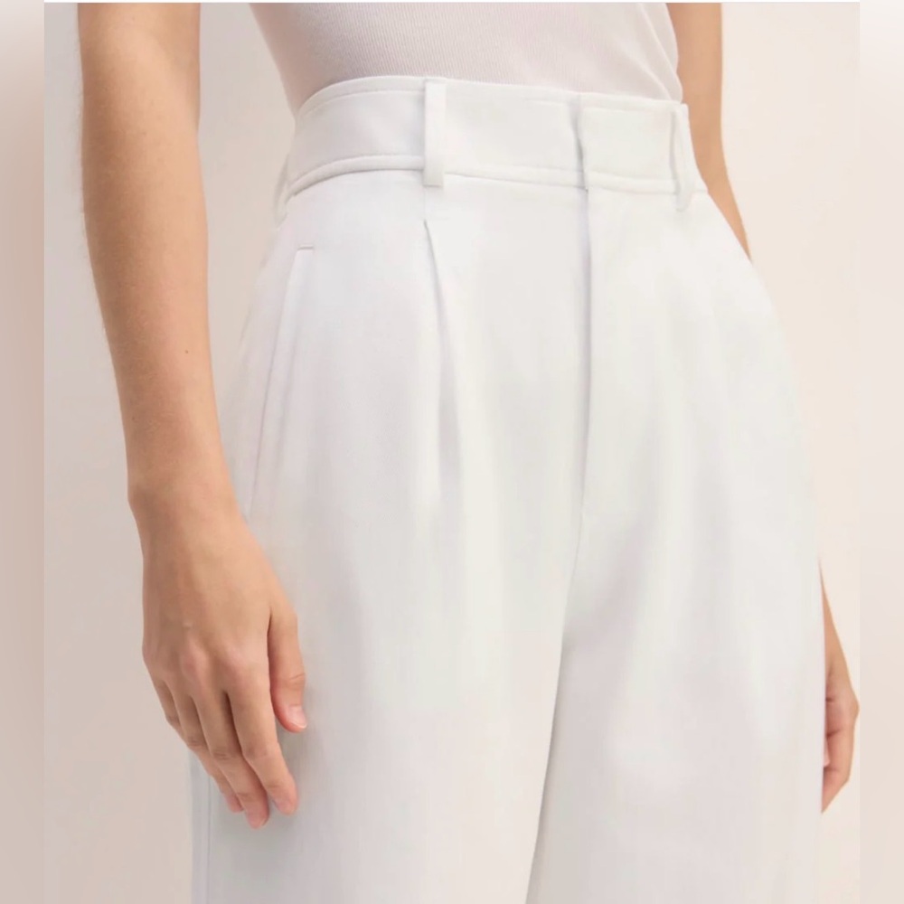 Everlane Women's Wide-Leg Pants in White
